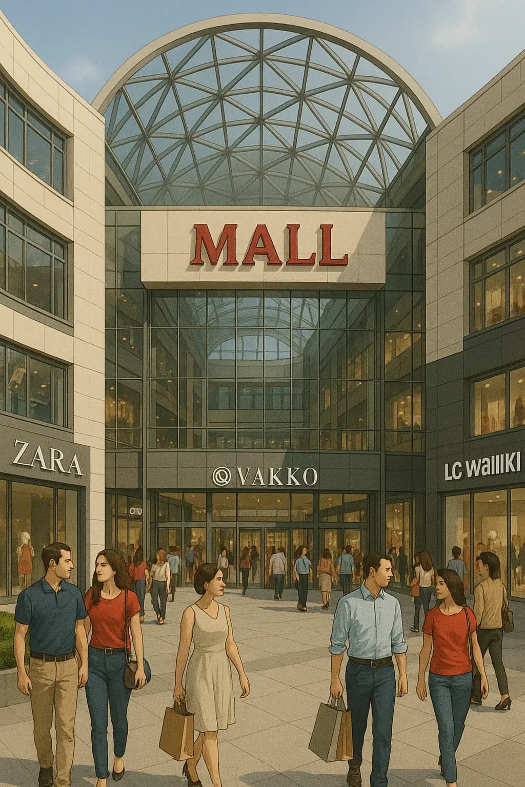 Ankara Modern AVM İç Mekanı